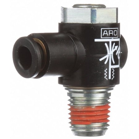 Cylder Port Flow Control, 3/8, MNPT xTube