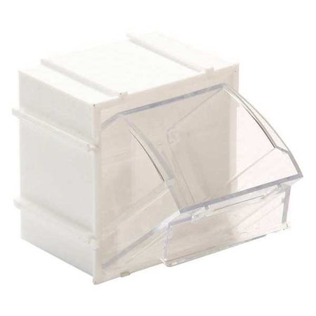 Tip Out Bins, Individual, W 2-13/16, White