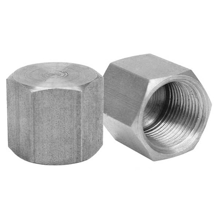 Cap Cap, 1/8" Pipe, FNPT, Malleable Iron, Class 150