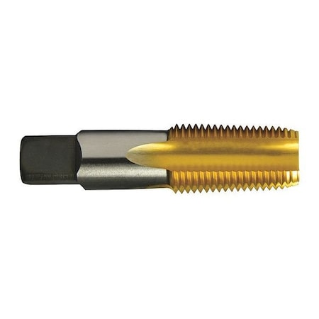 Pipe Tap, 1/8"-27, Semi-Bottoming, 4 Flutes, NPT