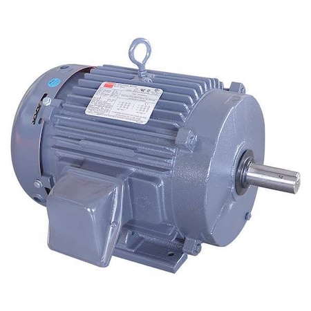 Three-Phase General Purpose Motor, 10 HP, 215T Frame, 230/460V AC Voltage, 1,770 Nameplate RPM