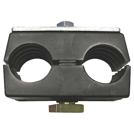 Tube Clamp Kit,Tube 1/2 In,Zinc-Plated