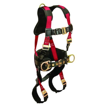 Condor Full Body Harness, S/M, 425 lb., Quick-Connect Chest/ Quick-Connect Leg Straps