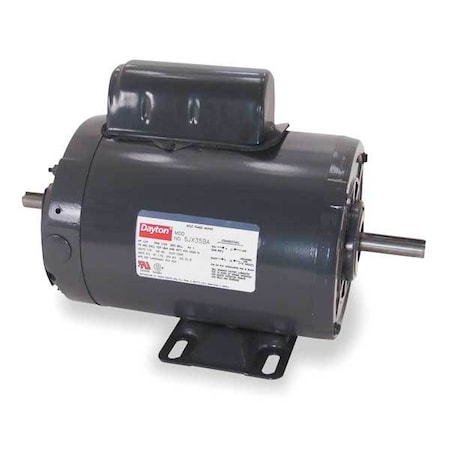 Tool Motor,2-Shaft,1 HP,1725 RPM,115/230