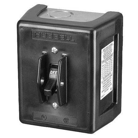 Manual Motor Switch, 30 A, 3 P, 3 Phase, Toggle, Circuit-Lock Series, NEMA 1