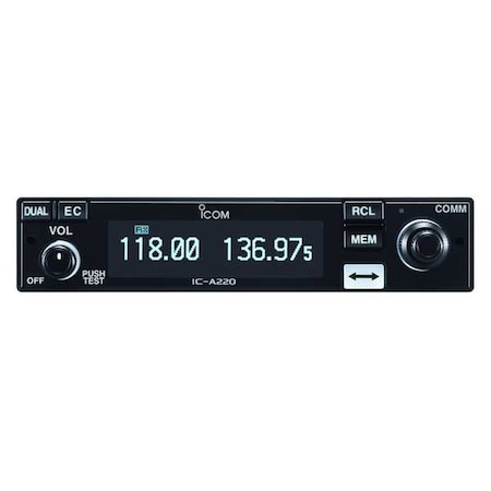 Two-Way Radio, VHF, Blk, 3-1/2inHx15-1/2inL