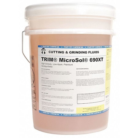 Semi-Synthetic Coolant,Amber,Pail,5 gal.