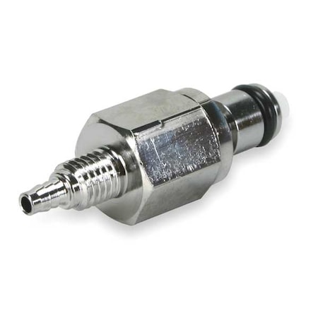 3/8" PTF Chrome Plated Brass Inline Insert