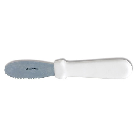 Spreader,White,6 in. L,Plastic