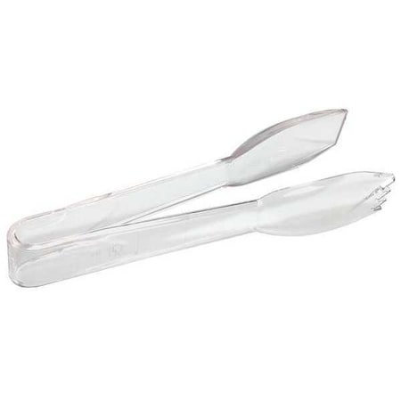 Tong,Clear,6-1/2 in. L,Plastic