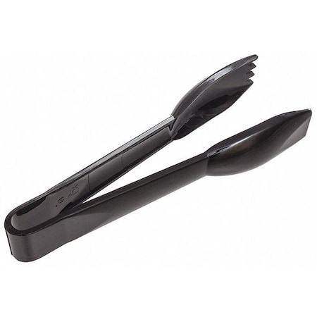 Tong,Black,6-1/2 in. L,Plastic