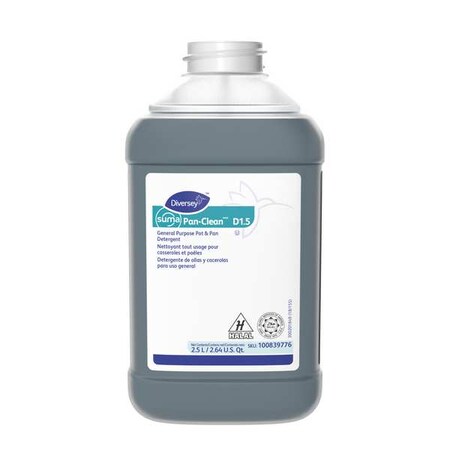 Food Service Degreaser, 2.5L Bottle, Liquid, Blue, 2 PK