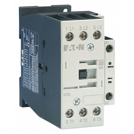 IEC Magnetic Contactor, 1NC, 24V DC, 3 P, Non-Reversing, Screw