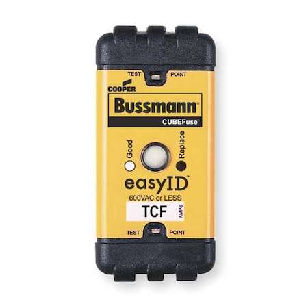 UL Class Fuse, CF Class, Time-Delay, 80A, 600V AC, Indicating