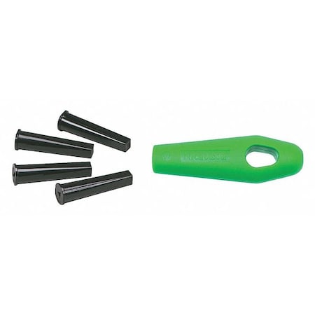 Plastic File Handle with Inserts