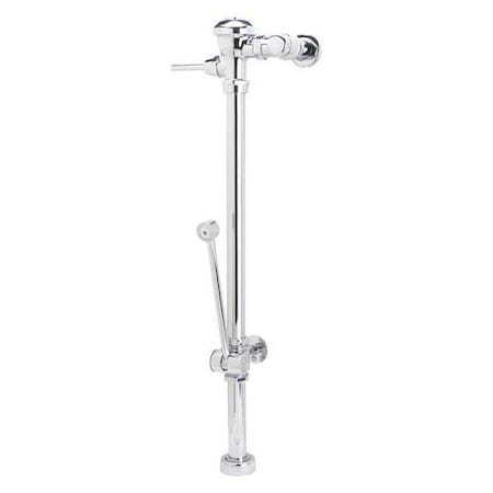 Bedpan Washer Flush Valve, 3.5 gpf gpf, 1" IPS Inlet, Non-Hold Open