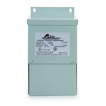 Buck Boost Transformer, 3 kVA, NEMA 3R, 12/24V AC, 120/240V AC