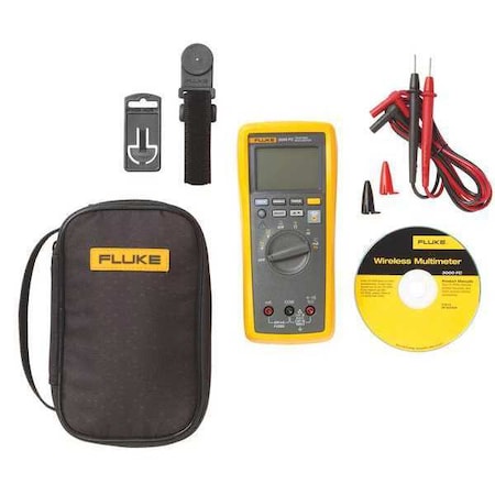 Digital Multimeter, 1,000 V Max DC, 0 V Max AC, TRMS, 6,000 Instrument Counts, LCD
