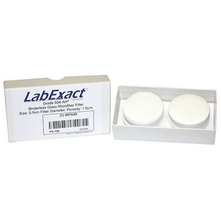 Glass Microfiber Filter,35mm dia.,PK100