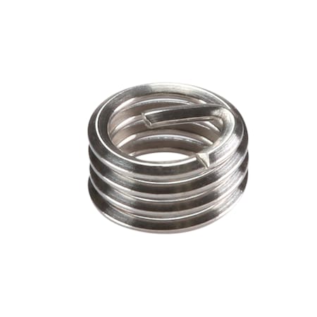 Tanged Helical Insert, Free-Running, M4-0.70 Thrd Sz, 18-8 Stainless Steel, 100 PK