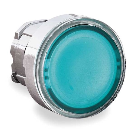 Illuminated Push Button Operator, 22 mm, Green