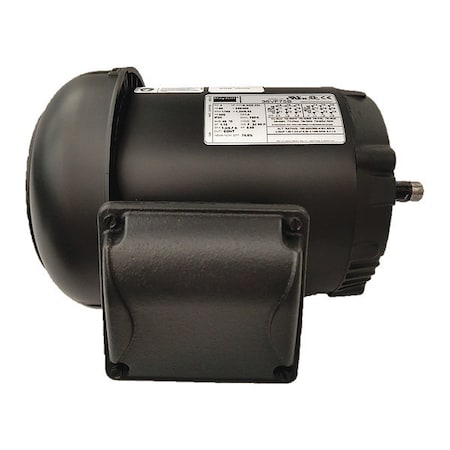 Three-Phase General Purpose Motor, 1/3 HP, 56C Frame, 230/460V AC Voltage, 1765 Nameplate RPM