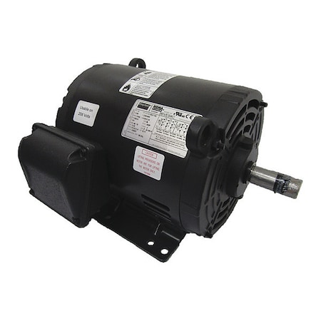 Three-Phase General Purpose Motor, 1 1/2 HP, 182/4 Frame, 230/460V AC Voltage, 1170 Nameplate RPM