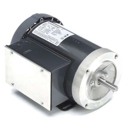 Capacitor-Start/Run General Purpose Motor, 1/2 hp HP, 115/208-230V AC Voltage, 56C Frame