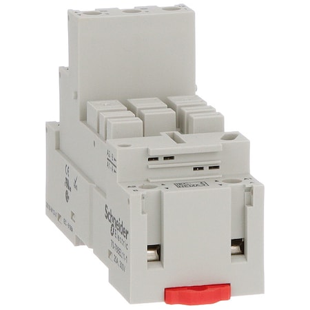 Relay Socket, Elevator, Square, 11 Pin