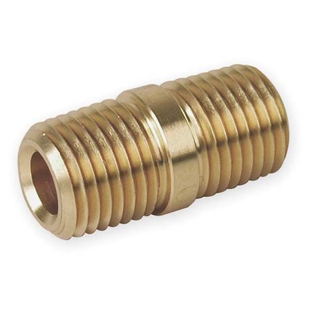 1/2" MNPT x 1-1/2" TBE Brass Close Pipe Nipple