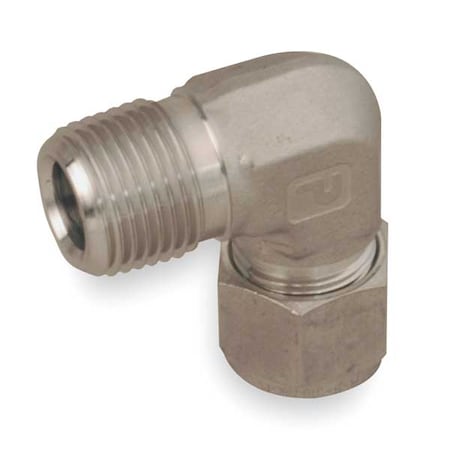 3/4" A-LOK x MNPT 316 SS Male 90 Degree Elbow