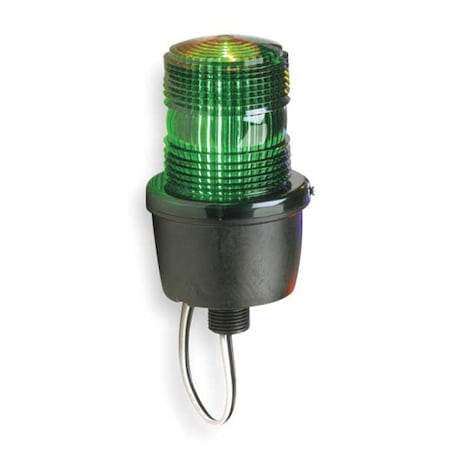 Low Profile Warning Light,Strobe,Green