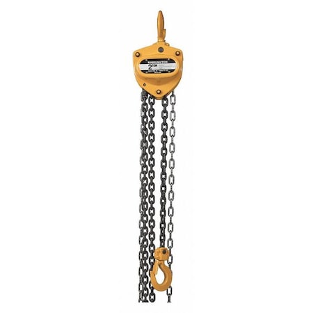 Manual Chain Hoist,15 ft.Lift