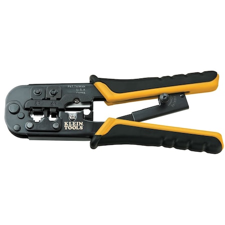 7 1/2 in Ratchet Crimper CAT3, CAT5e, CAT6/6A