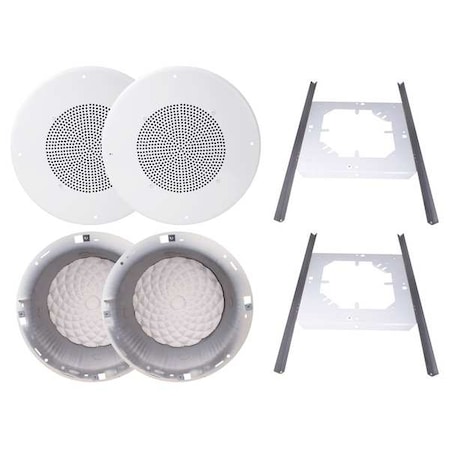 In-Ceiling Speaker Kit,13inL x 13inW,PR