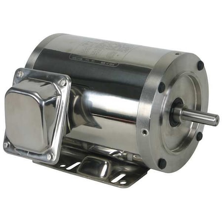 Washdown Motor,3 Ph,TENV,1/2 HP,1745 rpm
