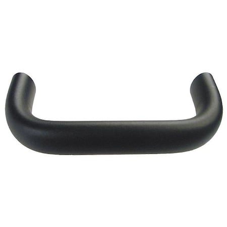 Pull Handle, 6-5/16 In. H, Powder Coated, Threaded Holes