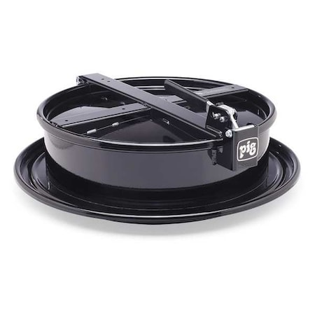 Drum Funnel,Steel,6-3/4 in. H,Black