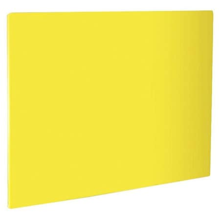 Cutting Board,24 in. L,Yllw,Polyethylene