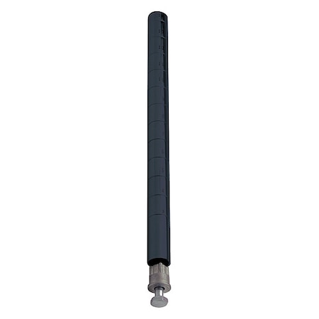 Wire Shlf Pst,34 inx1 in,Quick-Adjust