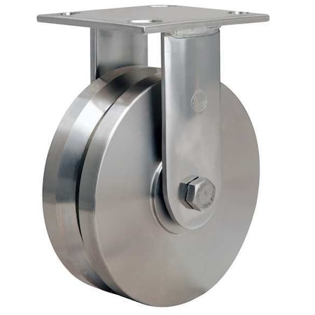 Rigid Caster,SS,6 in.,800 lb.