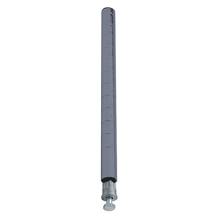 Wire Shlf Pst,74 inx1 in,Quick-Adjust
