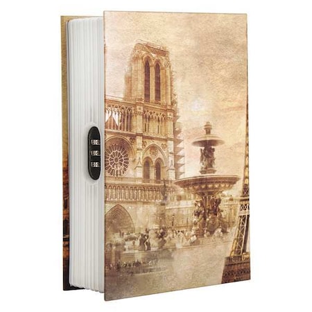 Diversion Book Safe, 0.32 cu ft, 1.2 lb, Not Rated Fire Rating