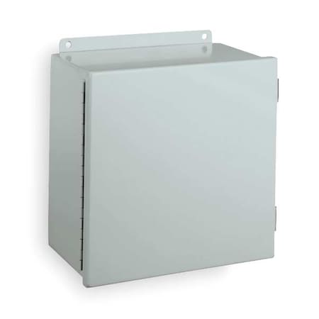 Screw Clamps Electrical Enclosures, 6 in H, 4 in D, 4 in W, 12, 13, Steel