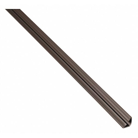Batwing Smoke Seal,TPE Rubber,1/2in.H