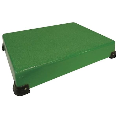 Work Platform, Rubber Feet, 4 x 24 x 24 In
