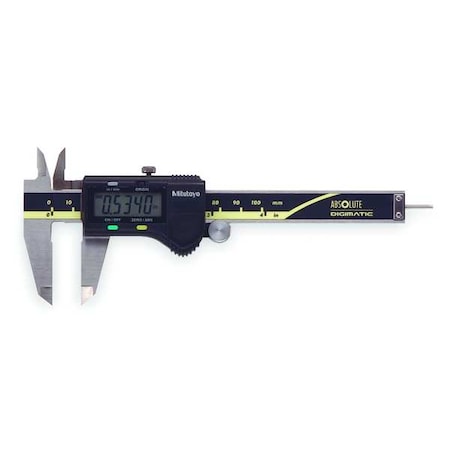 4-Way Advanced Onsite Sensor (AOS) Absolute Scale Digital Caliper, 0-4 in (0-100 mm)
