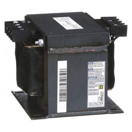 Control Transformer, 1 kVA, Not Rated, 120V AC, 240/480V AC