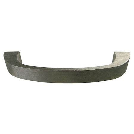 Pull Handle, Aluminum, 4 In. H, Matte, Threaded Holes