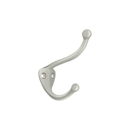 Coat & Hat Hook Satin Nickel